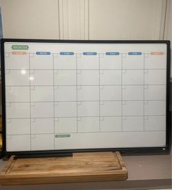 Magnetic Dry Erase Wall Calendar