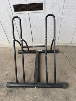 2-Bike Floor Stand Rack