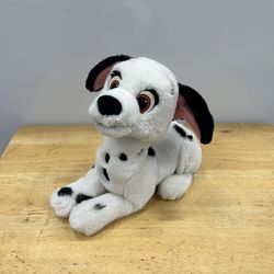 Disney Applause 101 Dalmatians Jewel Plush Sitting Puppy Stuffed Animal Vintage