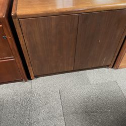 Wood Storage Cabinet 