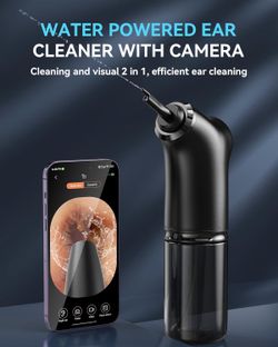 New Water Ear Wax Remover Camera 1080P WiFi Ear Cleaner Irrigation E50 | Factory Sealed!