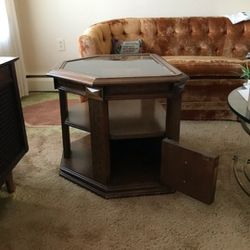 1960s End Tables + Lamps