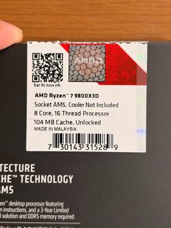 AMD Ryzen 7 9800X3D