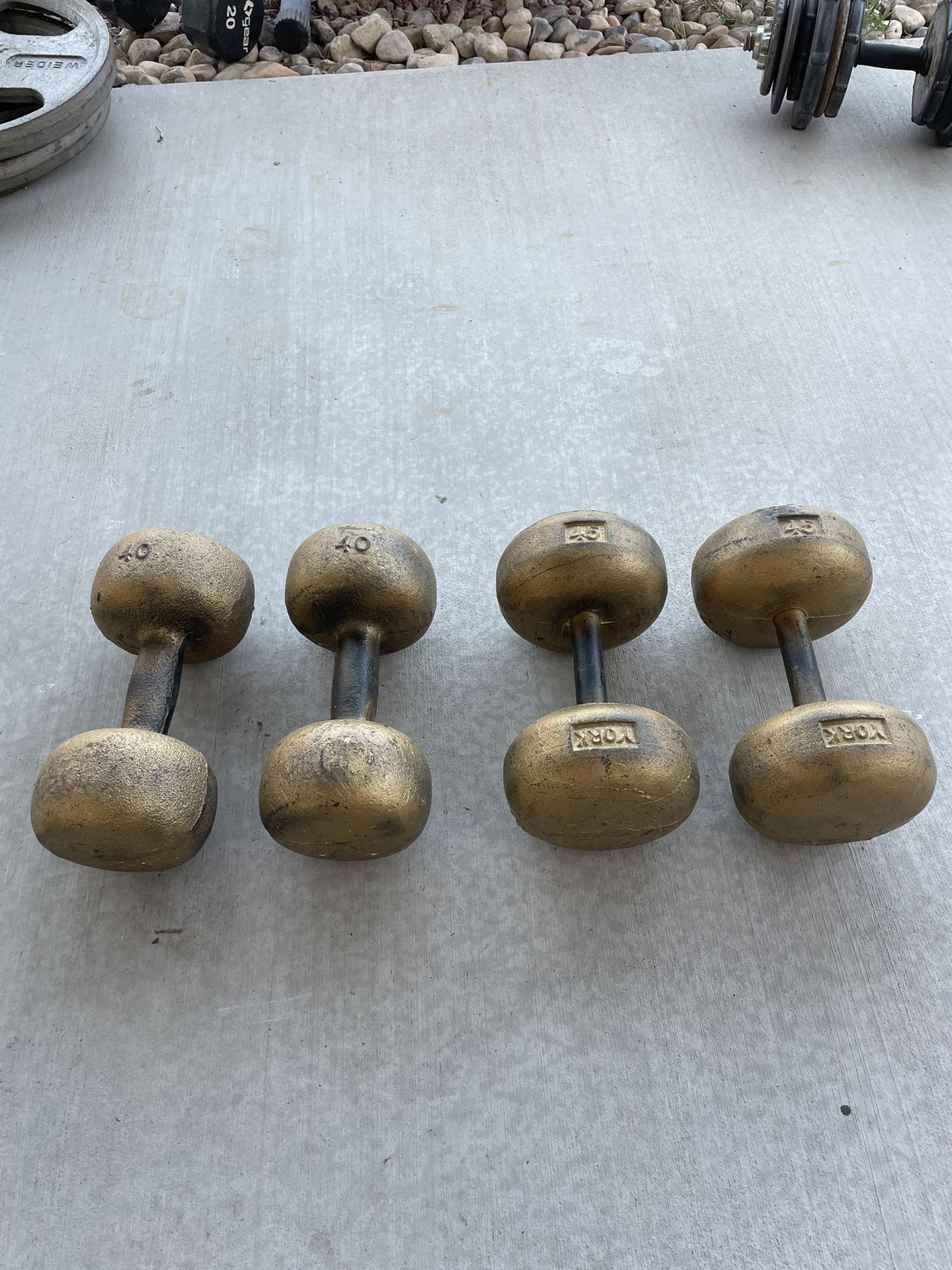 Vintage Dumbbells