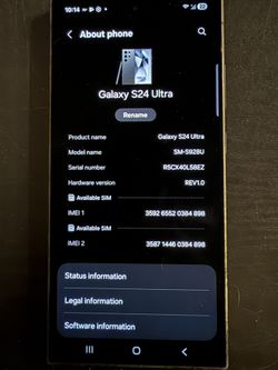 SAMSUNG 24 ULTRA Unlocked