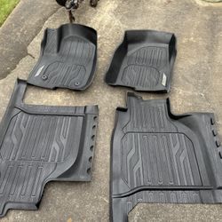 FRONT AND BACK FLOOR MATS 