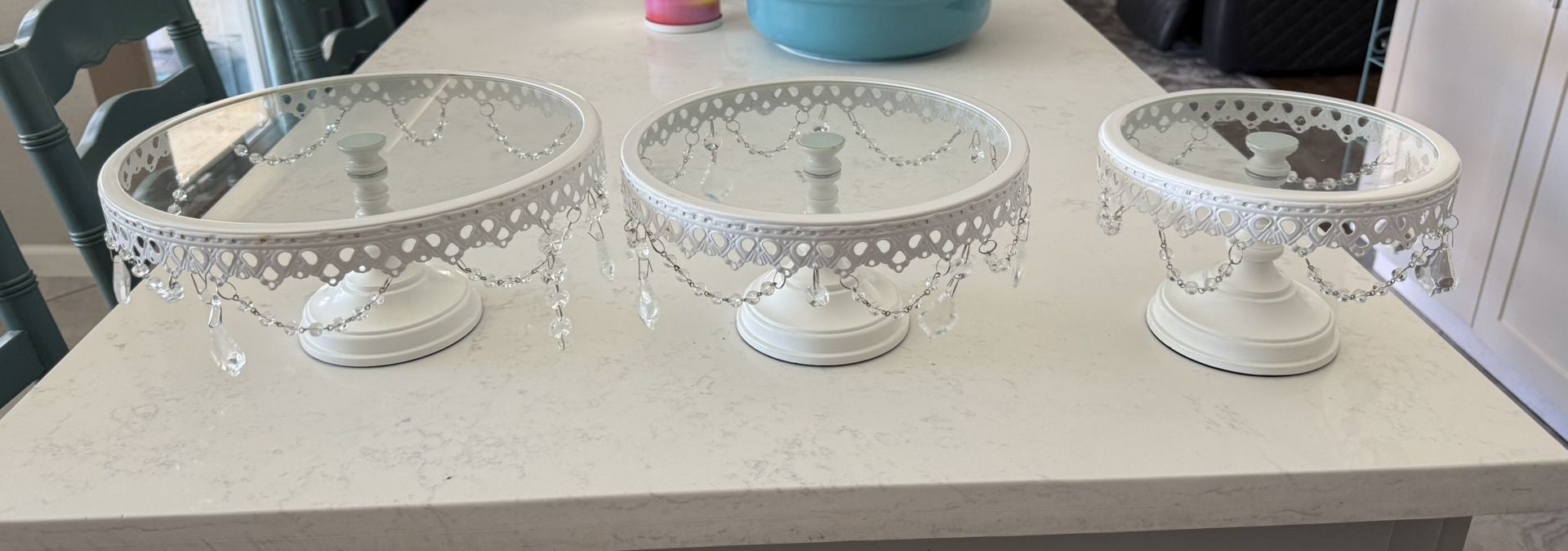 Glass Dessert Stands