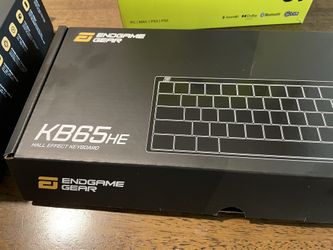 Endgame Gear KB65HE Gaming Hall Effect Keyboard