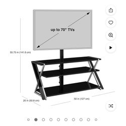 Glass TV Stand