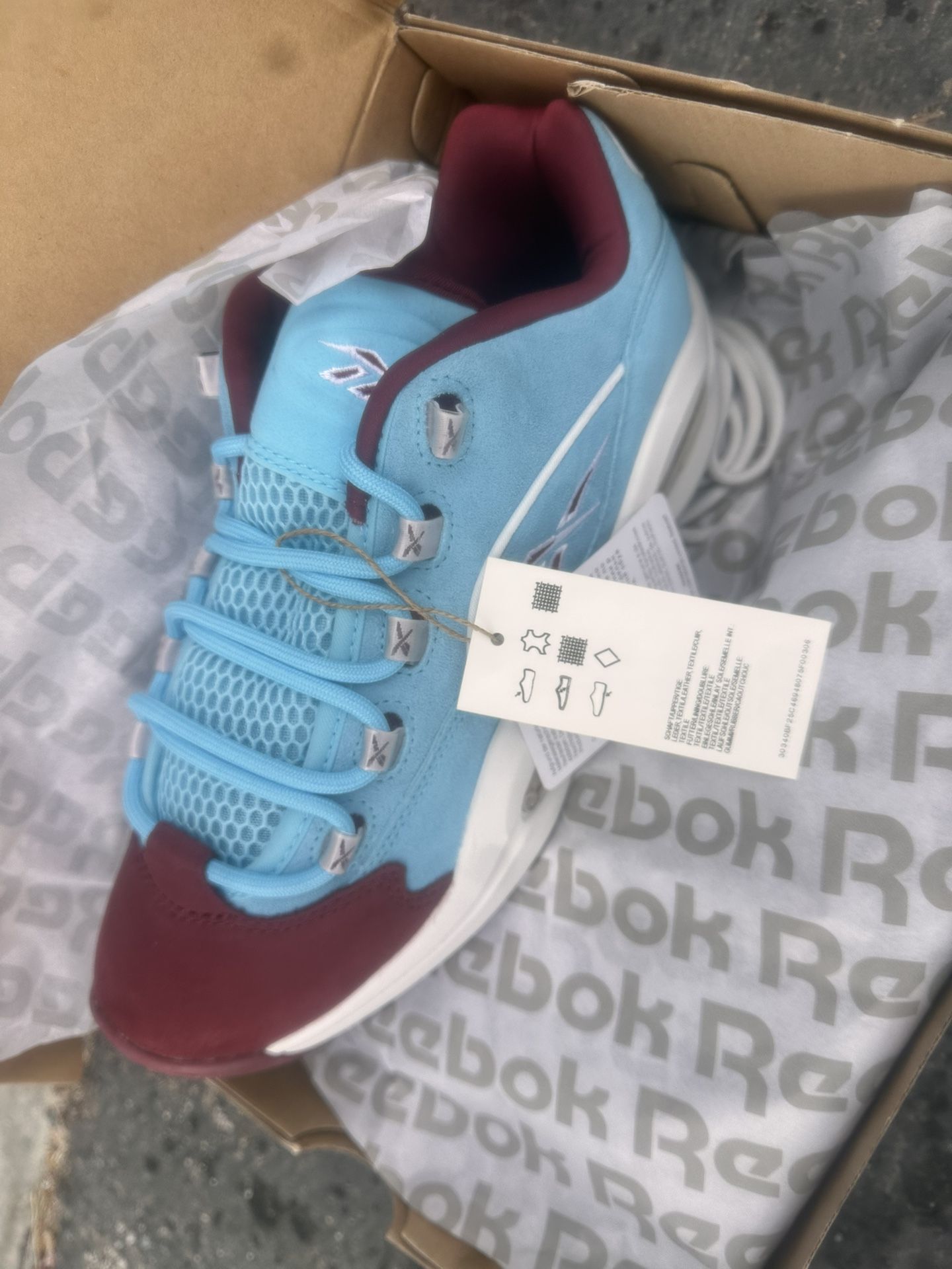 “Reebok Iverson Answer” Size 8.5 Men’s