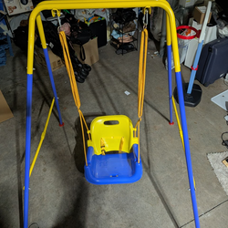 Indoor swing for toddlers