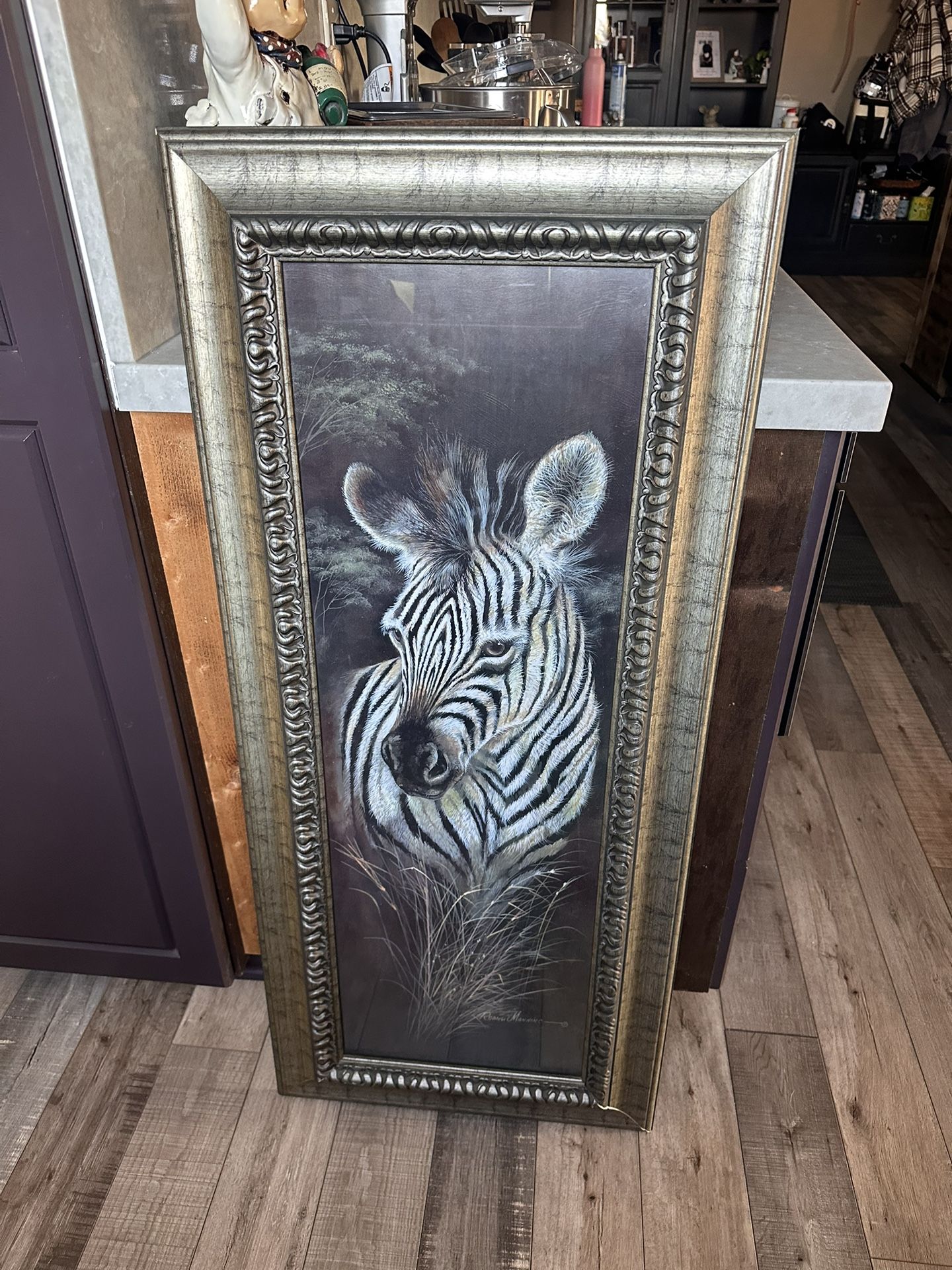Wall Art - Zebra