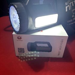 Solar Flashlight Power Bank