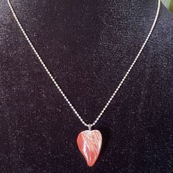 Res Gasper Stone Pendant On Ball Chain 