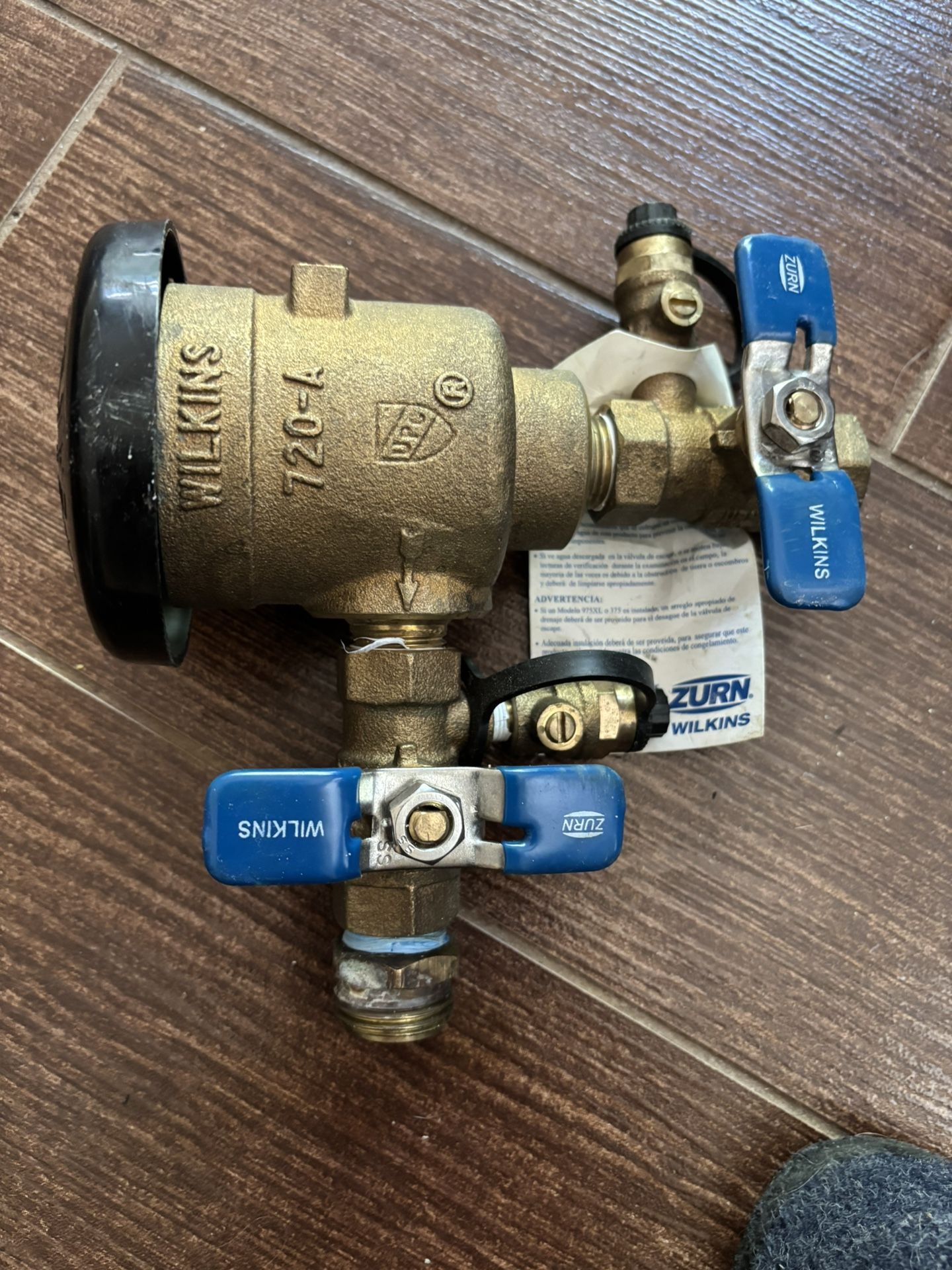 Pressure Vacuum Breaker (PVB) Assembly