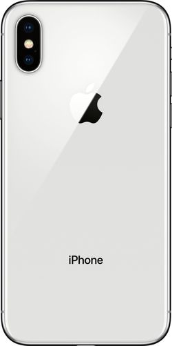 Brand new condition iPhone X 256gb silver