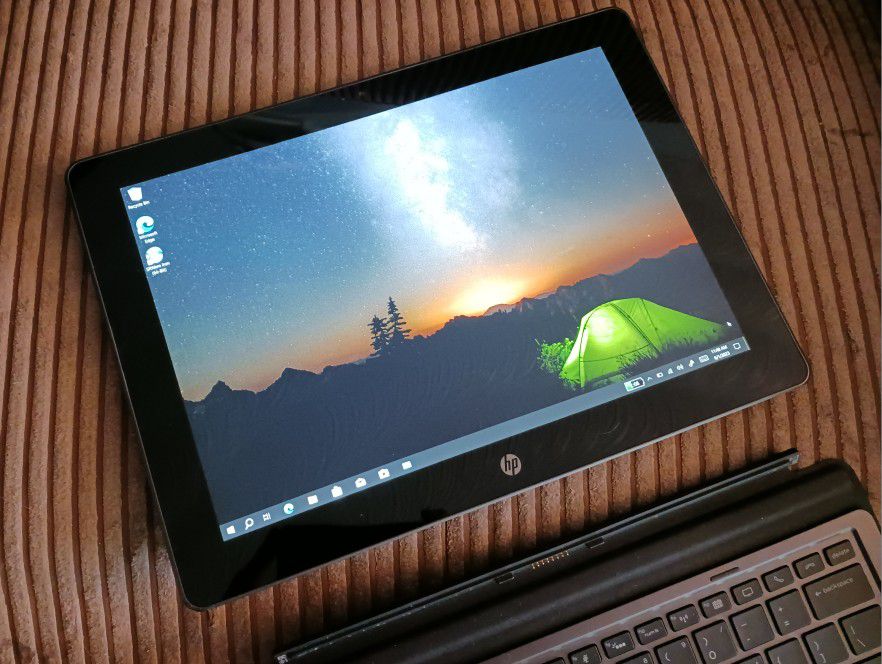 HP Pro Touchscreen Laptop/Tablet Intel Core i5 CPU 8 GB RAM 256 GB SSD 1080P LCD Webcam USB C Port Wi-Fi Bluetooth Windows 10 Professional 