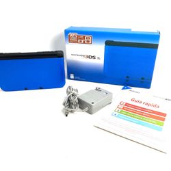 Nintendo 3DS XL Blue Handhled Console
