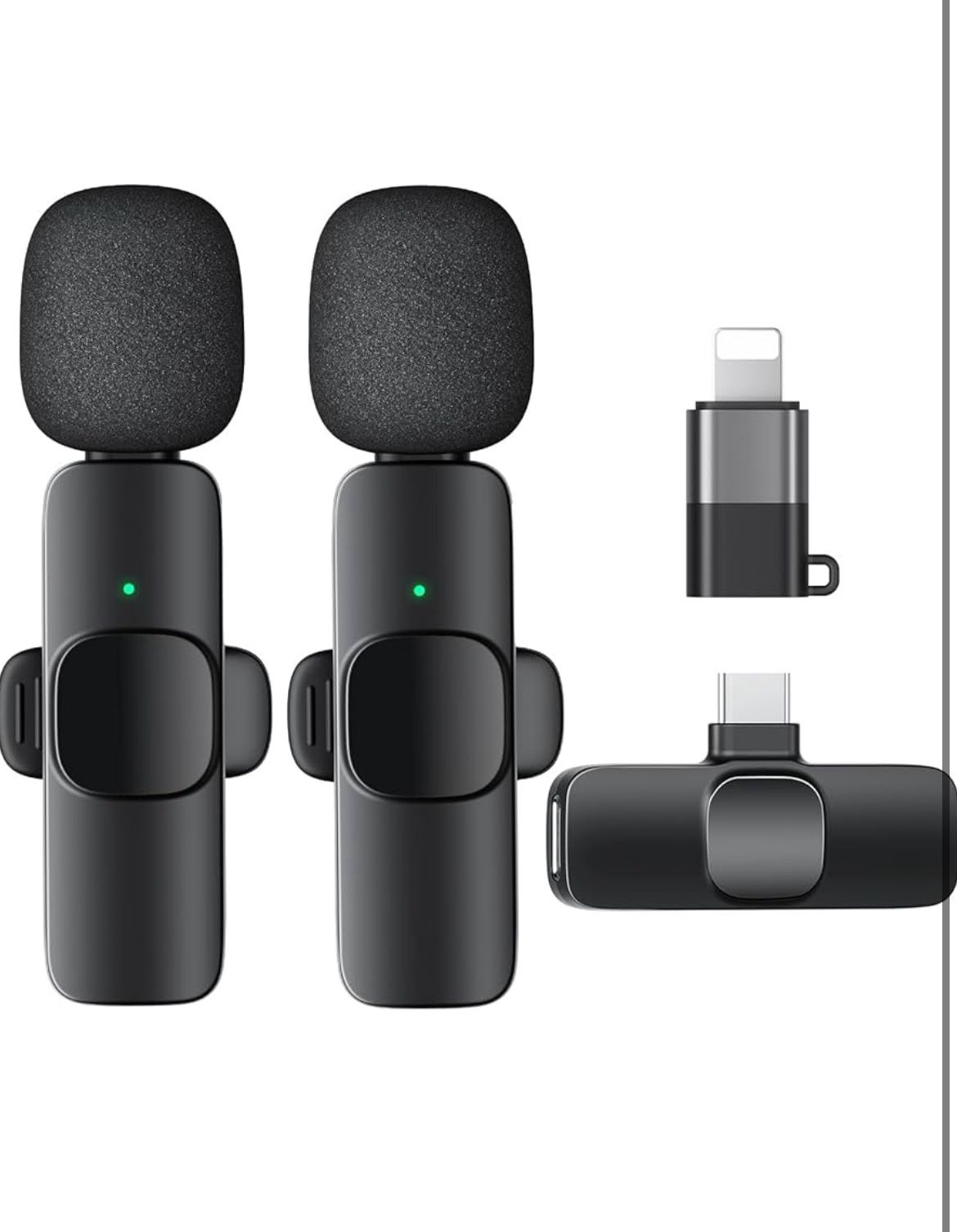 Brand: Generic Wireless Lavalier Microphone Set, 2-Pack, USB-C Android Phone Compatible. Brand new. Never been used. Still in the box. Recommended Us