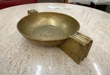 Art Deco brass Bowl