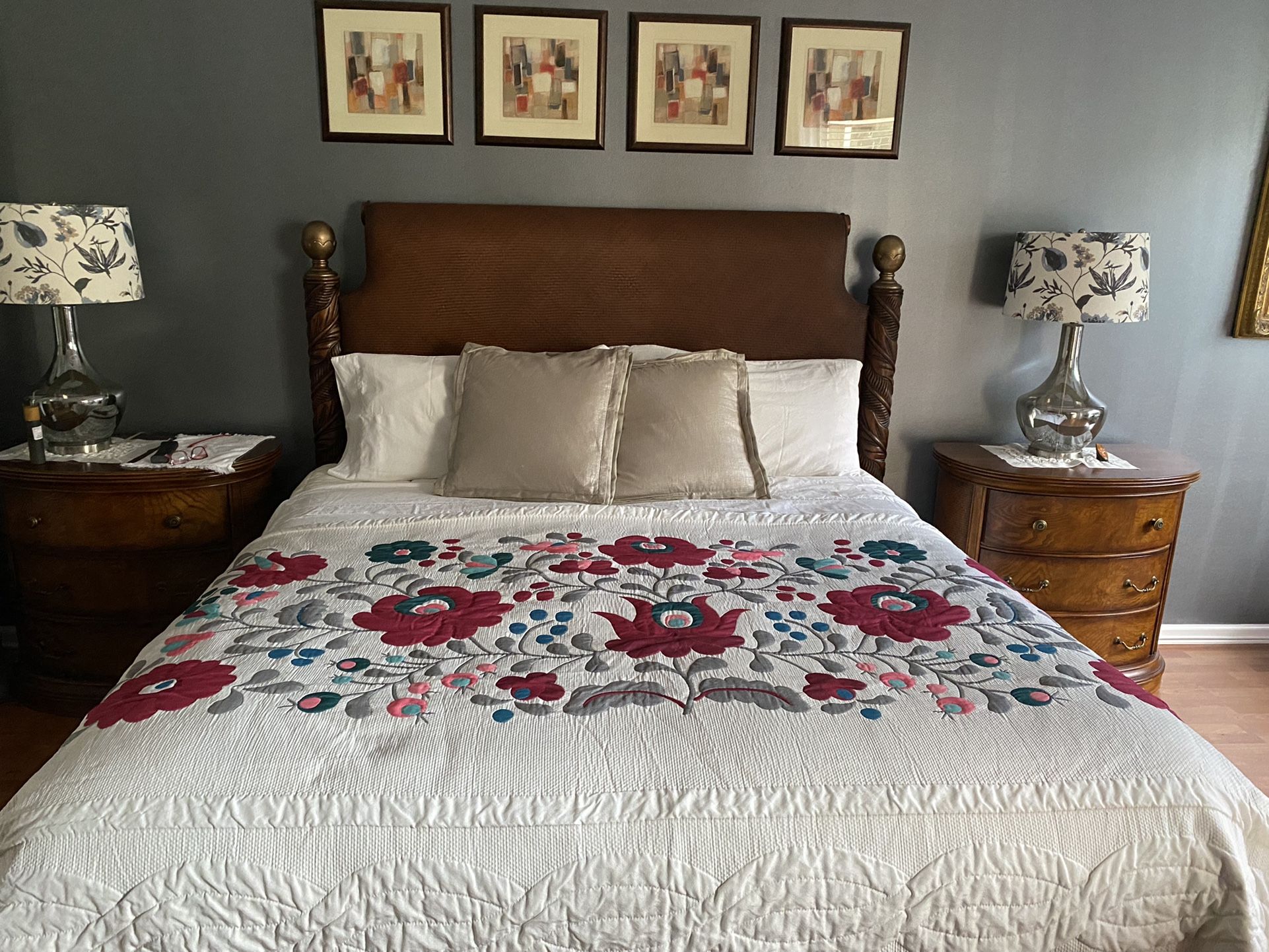 Beautiful Tommy Bahama Unique  Bedroom Set For A Steal Price