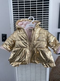 Baby Gold Jacket Size 3-6 Months