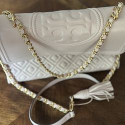 Fleming Convertible Light pink Tory Burch Handbag