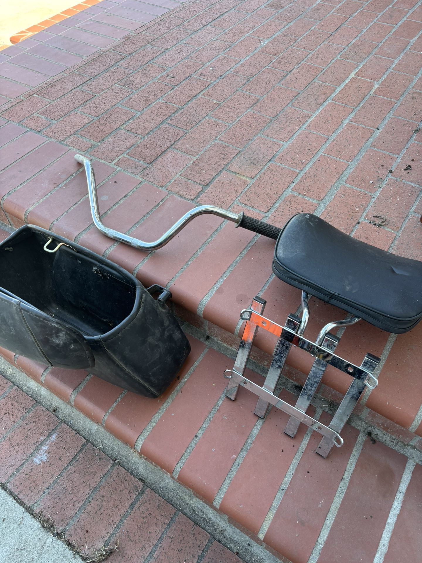 Motorcycle Frame And Back Fender