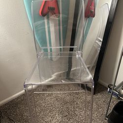 Cool Clear plastic Chair
