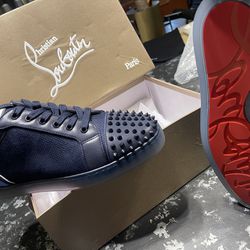Size 11 Christian Louboutin Men’s Low Tops With Spikes