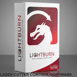 LightBurn Laser Cutting Software - Lifetime License Key for Windows