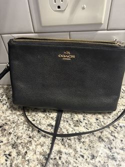 Coach black purse