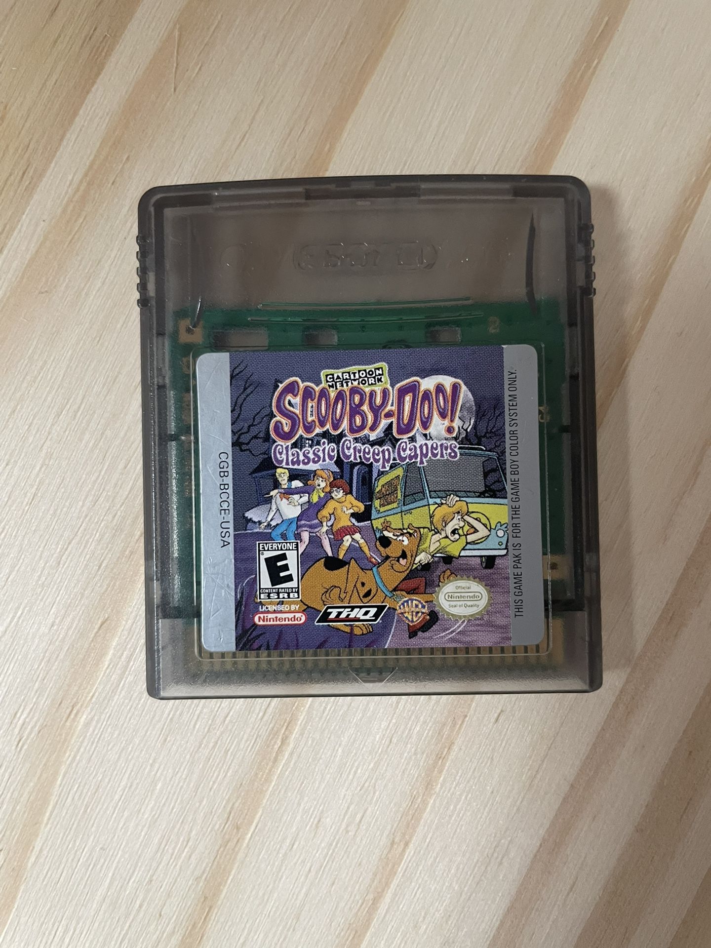 Scooby Do Classic Creep Capers. Game Boy Color ONLY! 