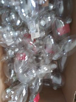 Light Bulbs Christmas Decorations