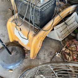 Two sets of car lifts