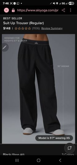 Alo Suit Up Trouser