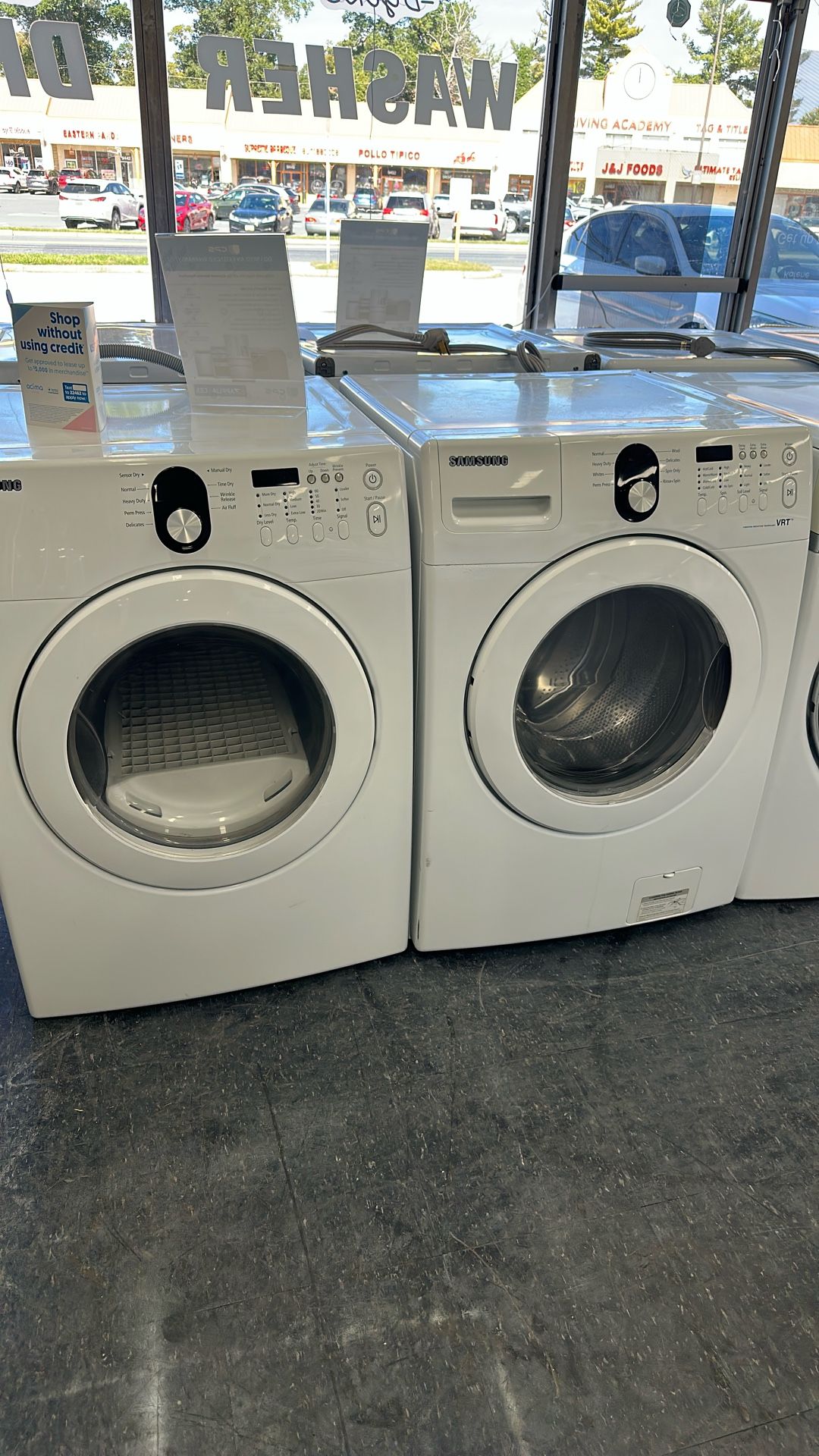 Samsung Front Load Washer And Dryer Set
