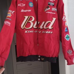Budweiser Jacket With Patches