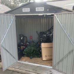 Metal Shed With Solid Floor