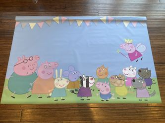 Peppa Pig Back Drop