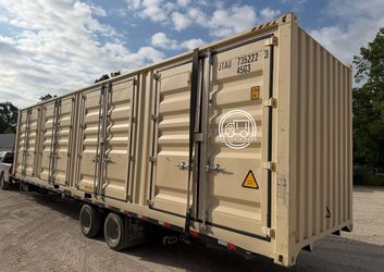 40ftHC one trip with side doors (pay on delivery)
