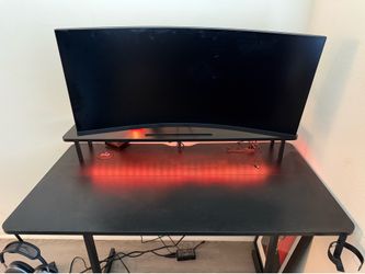 GTRacing LED Gaming Desk