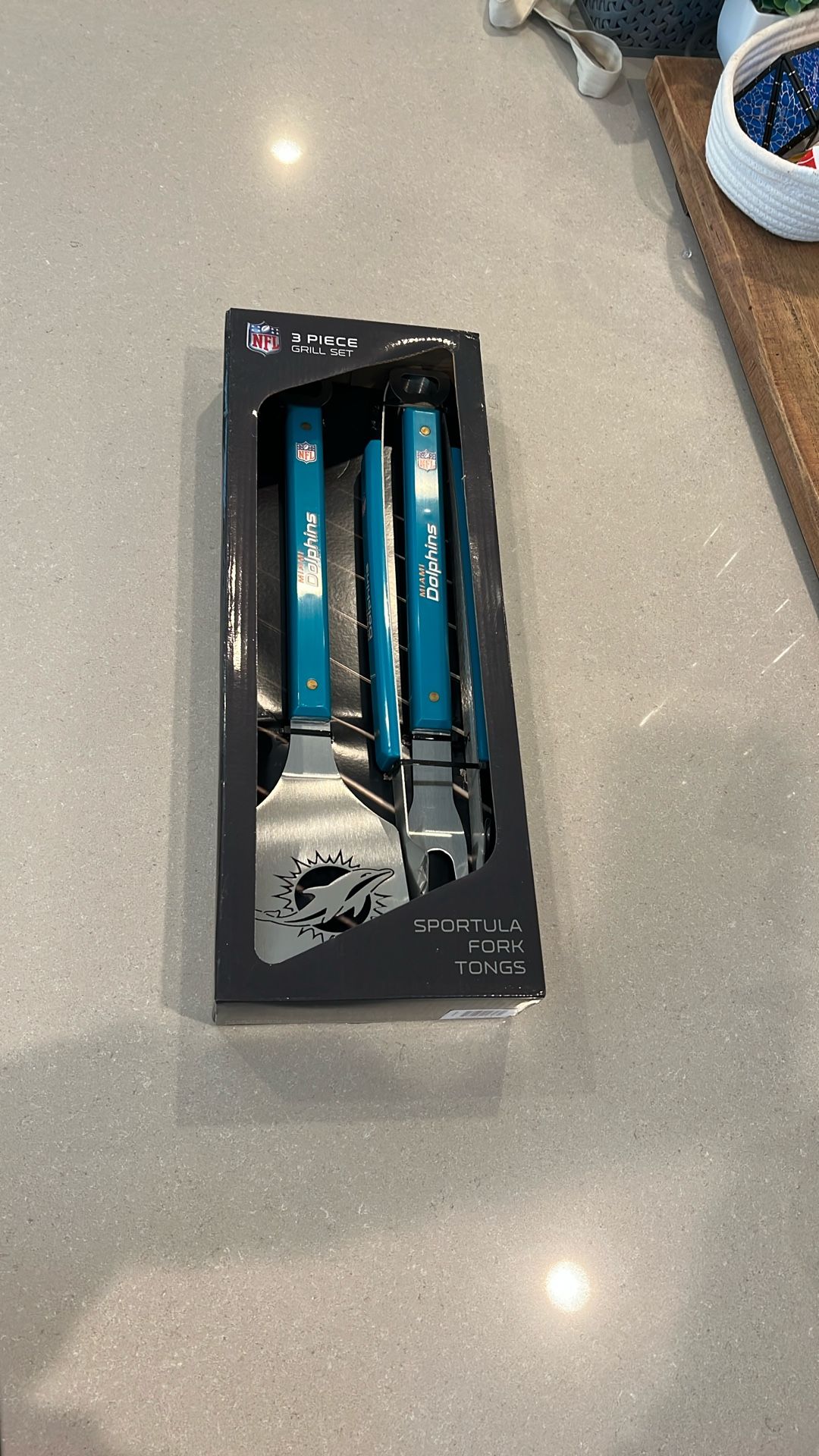 NFL Miami Dolphin Grill Set