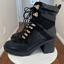 Women's Combat Boots Size 8.5