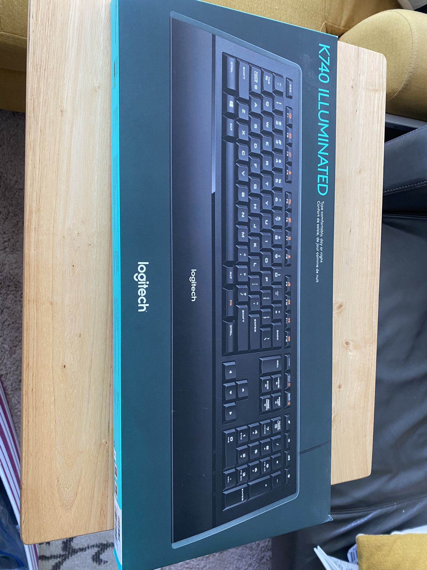 Logitech K740 Wired Illuminated Keyboard