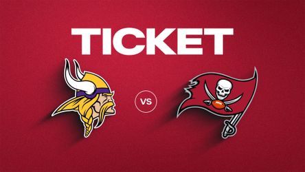 Vikings vs Buccaneers 3rd row!  🔥 9/27  4:05pm