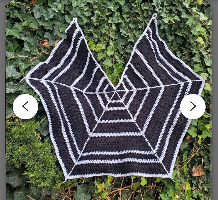 Crochet Spiderweb Shawl