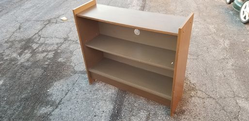 Chocolate brown bookshelf