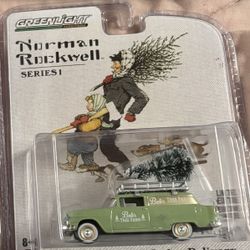 Greenlight Collectibles Die-Cast Cars - USPS LLV & Norman Rockwell Chevy