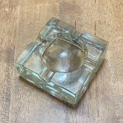 Mid-Century glass ashtray/ catch all tray